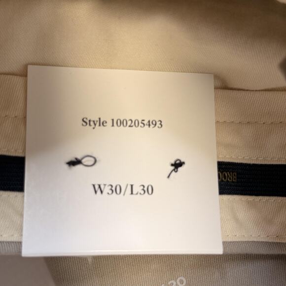 Brooks Brothers Pants Mens 30x30 Khaki Advantage Chino Wrinkle Resistant Stretch - Picture 9 of 15